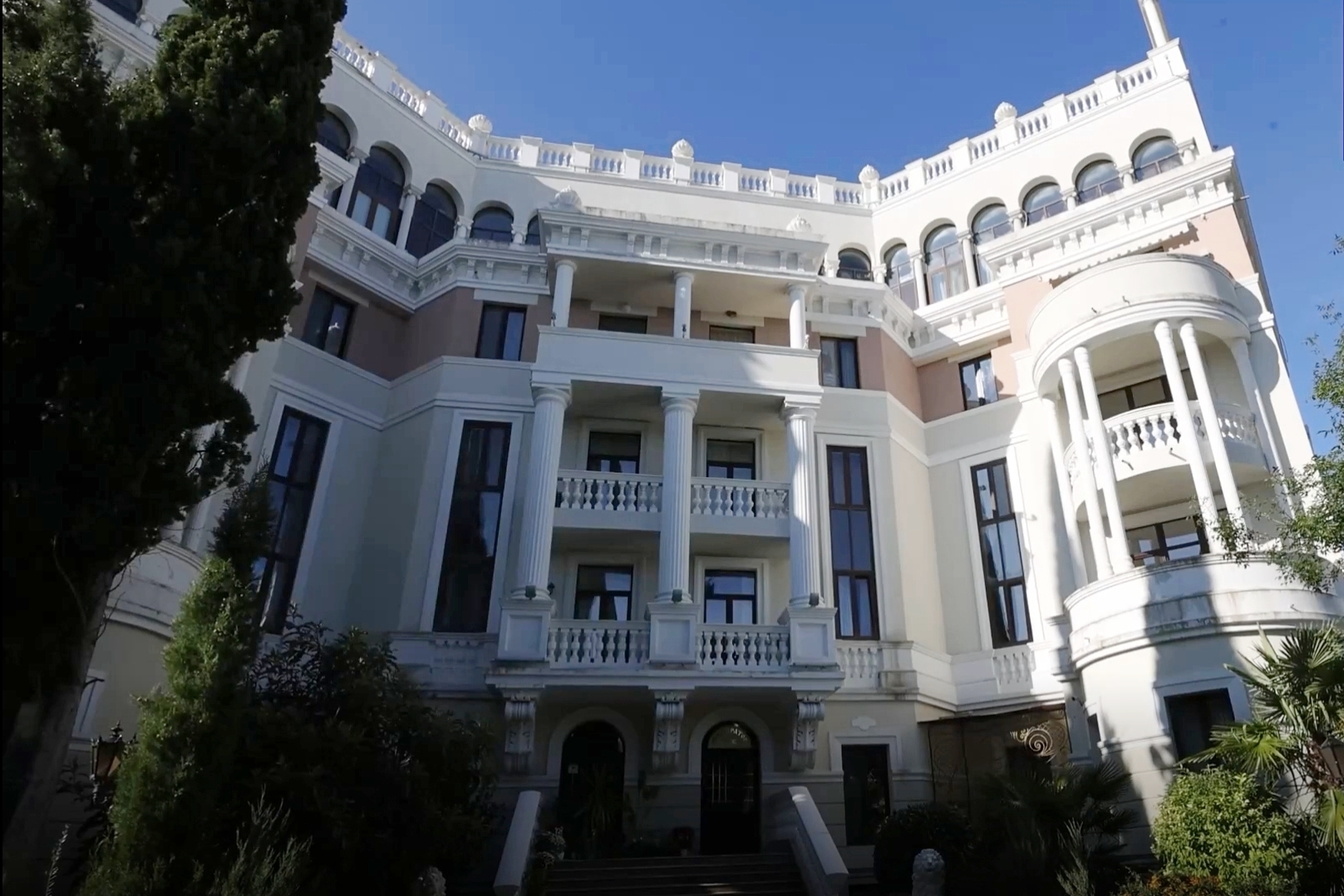 Скриншот из видео российских пропагандистов Скриншот из видео российских пропагандистов